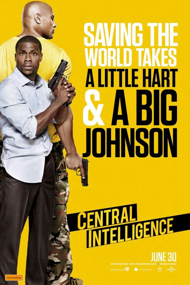 Central Intelligence Plakat