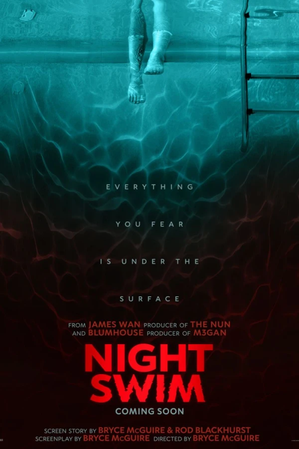 Night Swim Plakat
