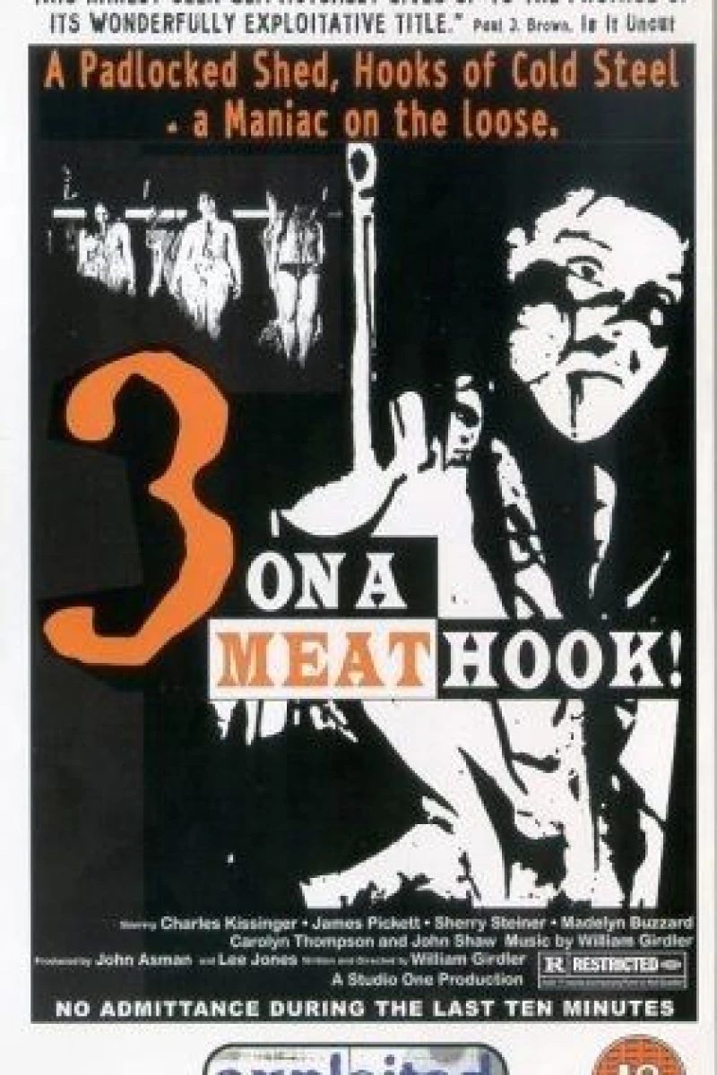 Three on a Meathook Plakat