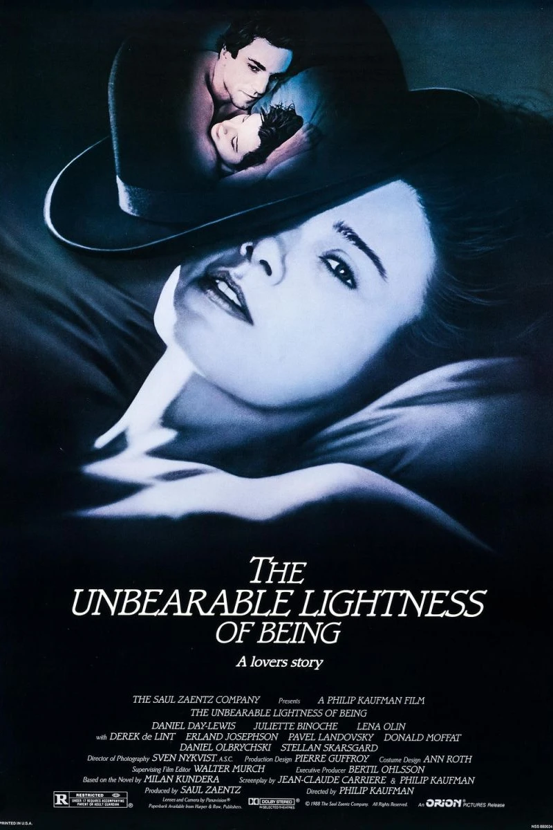 The Unbearable Lightness of Being Plakat