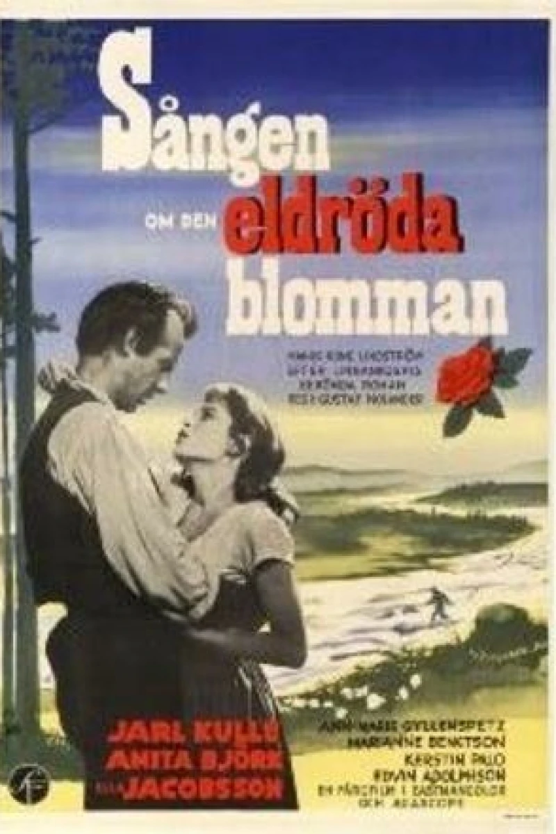 Sången om den eldröda blomman Plakat