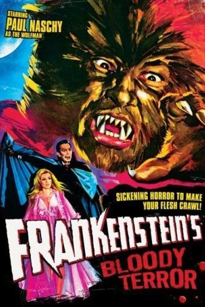 Frankenstein's Bloody Terror Plakat