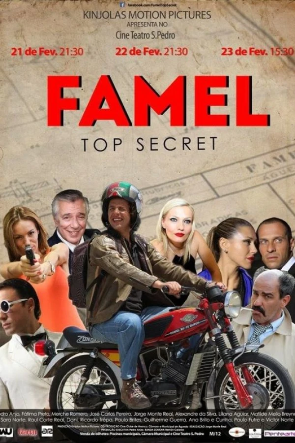 Famel Top Secret Plakat