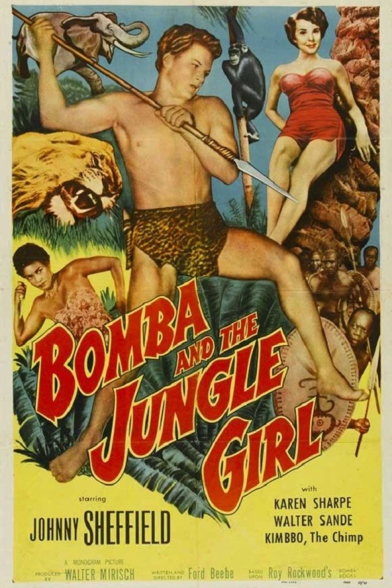 Bomba and the Jungle Girl Plakat