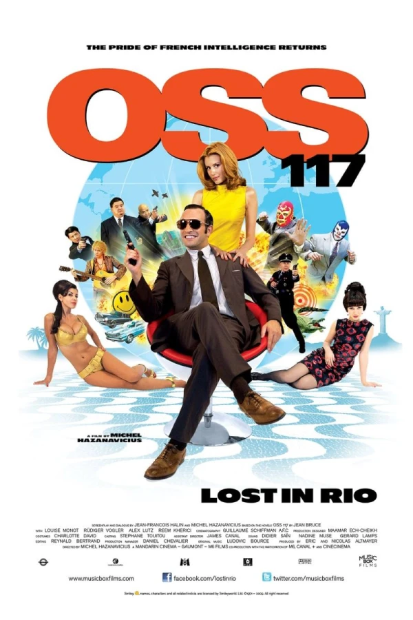 OSS 117: Lost In Rio Plakat