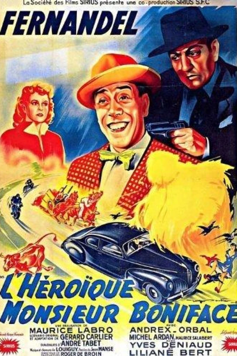 The Heroic Mr. Boniface Plakat