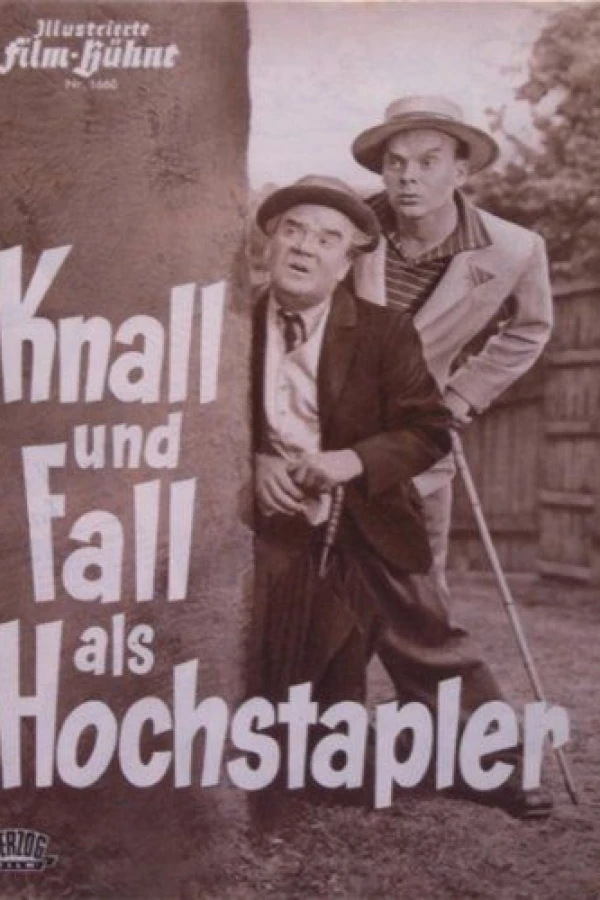 Knall und Fall als Hochstapler Plakat