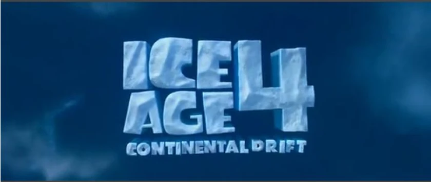Ice Age 4: På gyngende grund Title Card