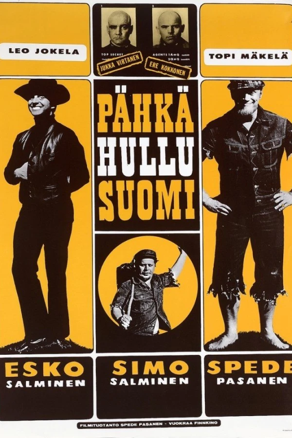 Pähkähullu Suomi Plakat