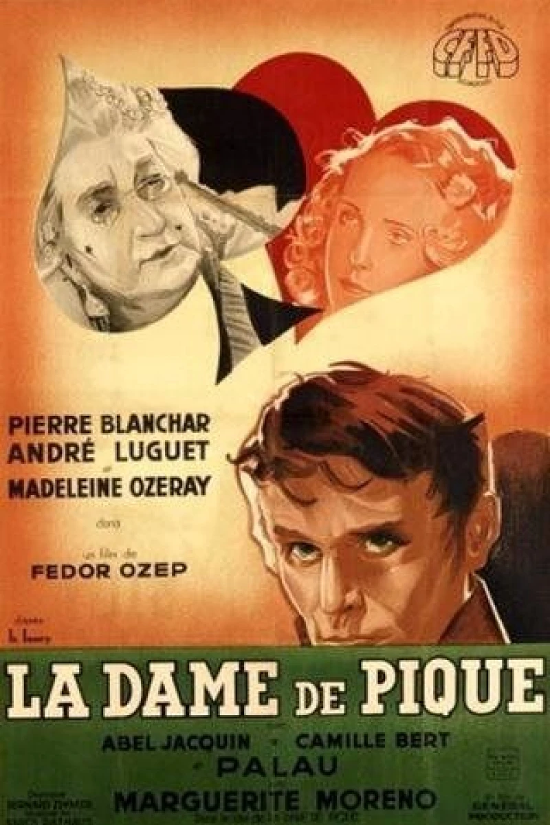 La dame de pique Plakat