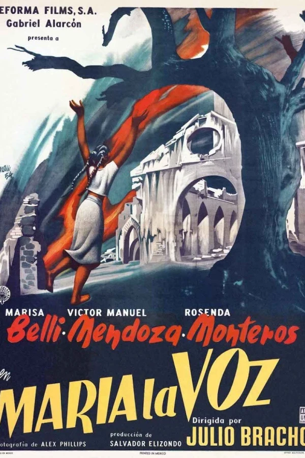 María la Voz Plakat