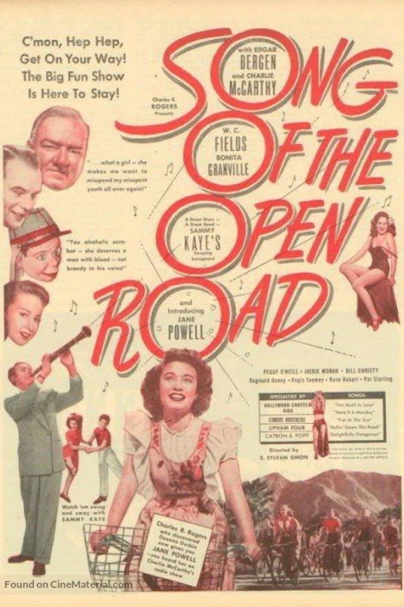 Song of the Open Road Plakat