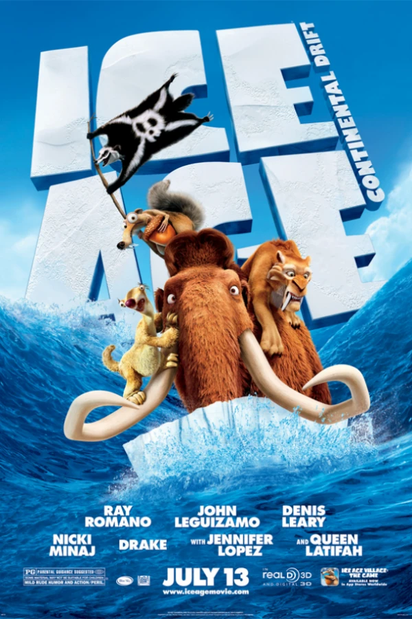 Ice Age 4: På gyngende grund Plakat