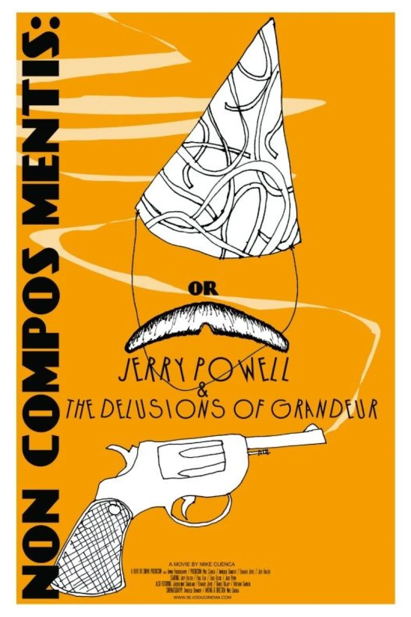 Jerry Powell the Delusions of Grandeur Plakat