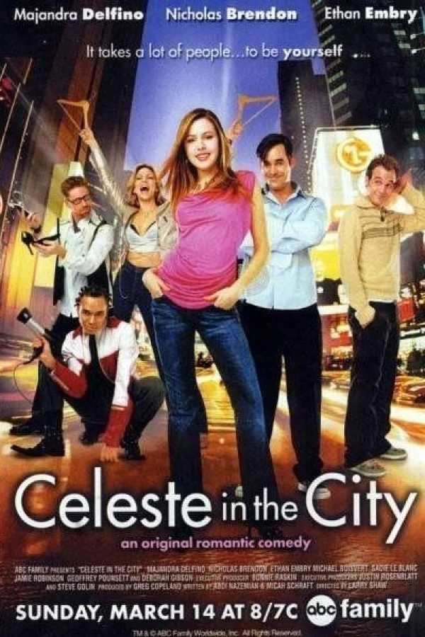 Celeste in the City Plakat
