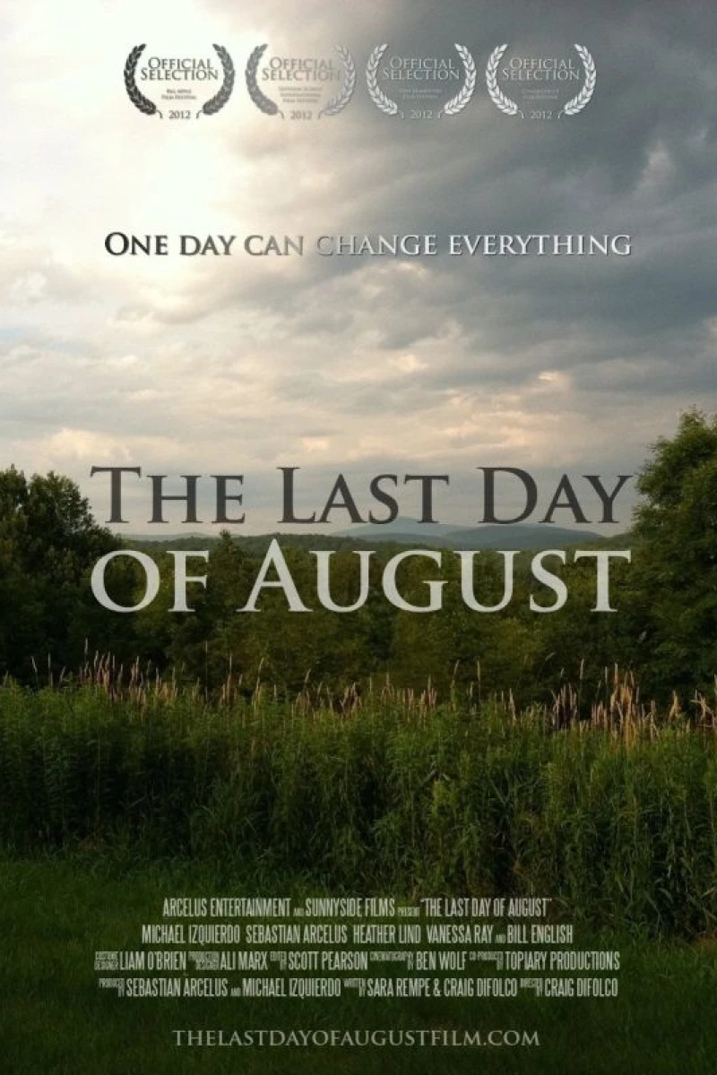 The Last Day of August Plakat