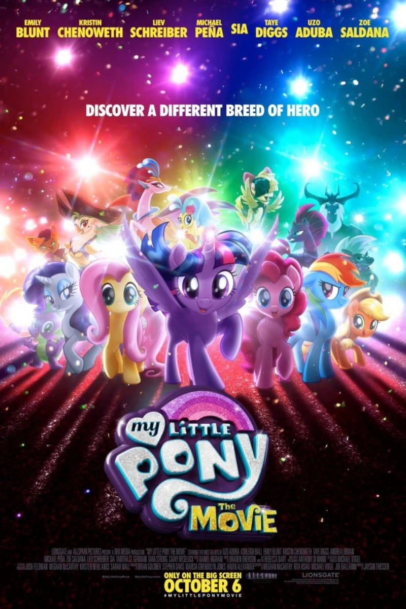 My Little Pony: Filmen Plakat