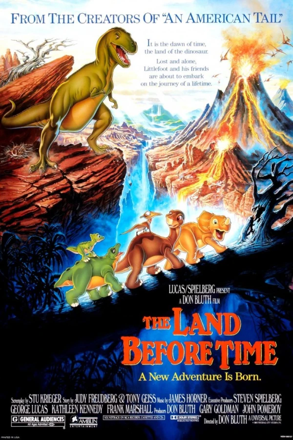 The Land Before Time Plakat