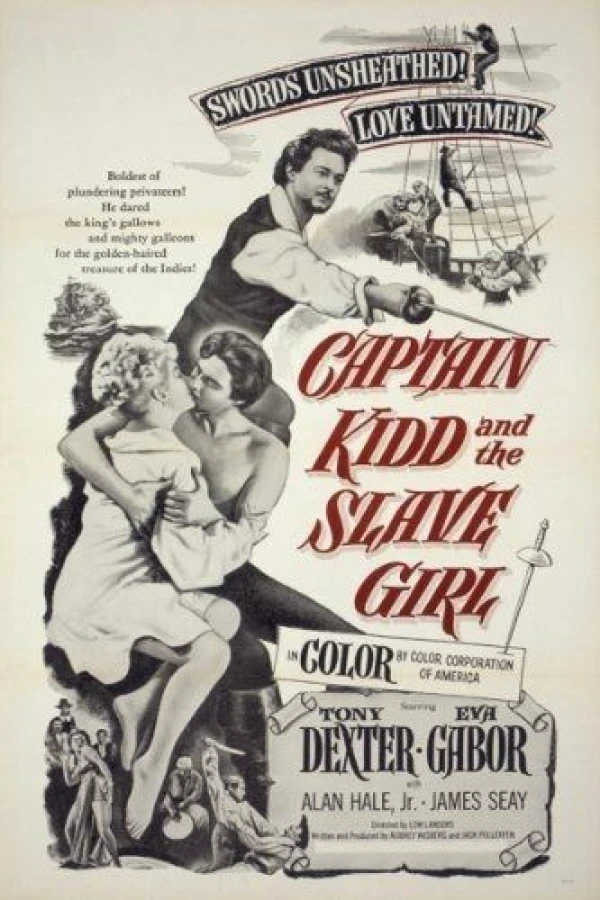 Captain Kidd and the Slave Girl Plakat