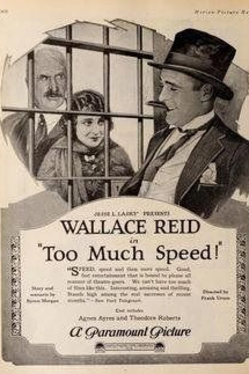 Too Much Speed Plakat