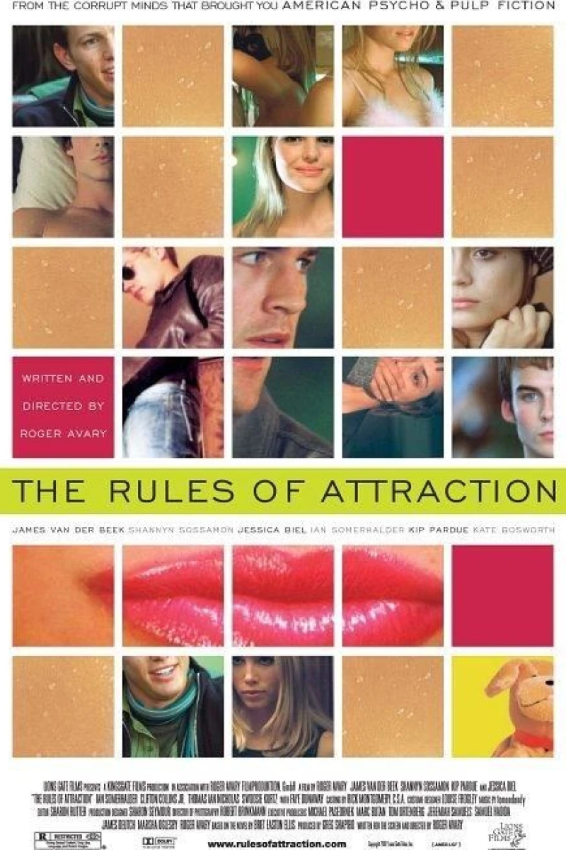 The Rules of Attraction Plakat