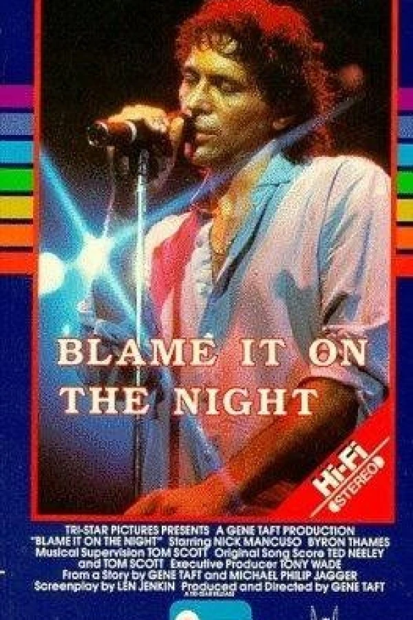 Blame It on the Night Plakat