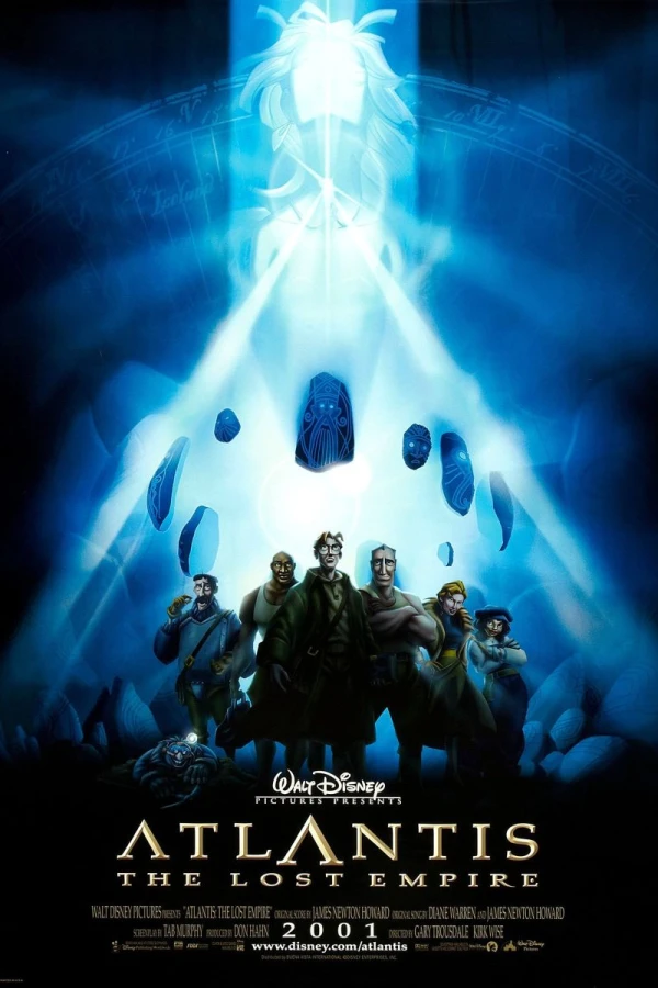 Atlantis - Det forsvundne rige Plakat
