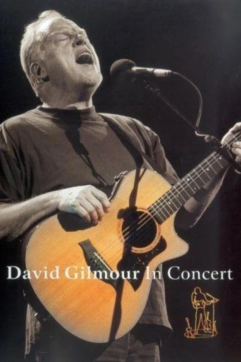 David Gilmour in Concert Plakat