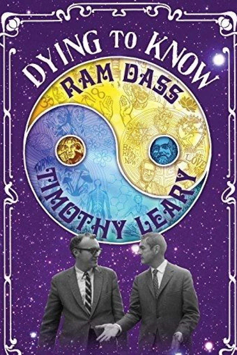 Dying to Know: Ram Dass Timothy Leary Plakat