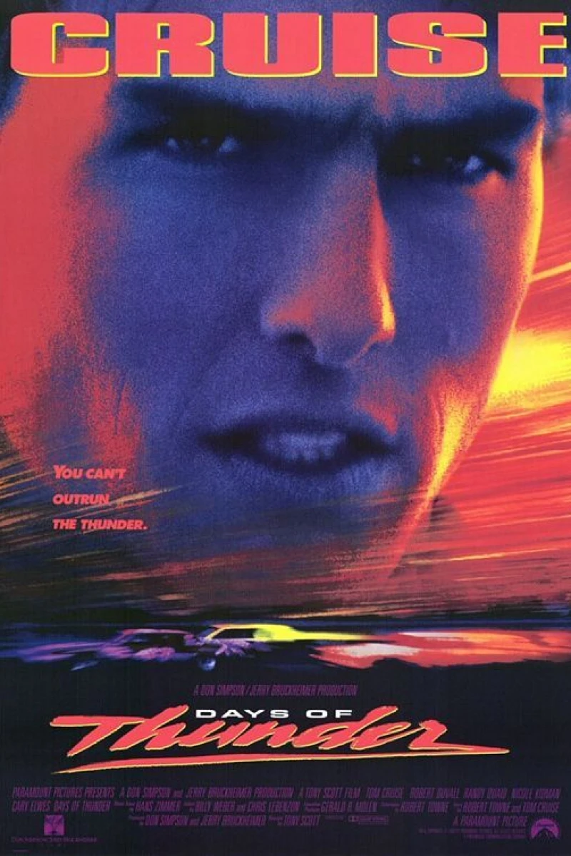 Days of Thunder Plakat