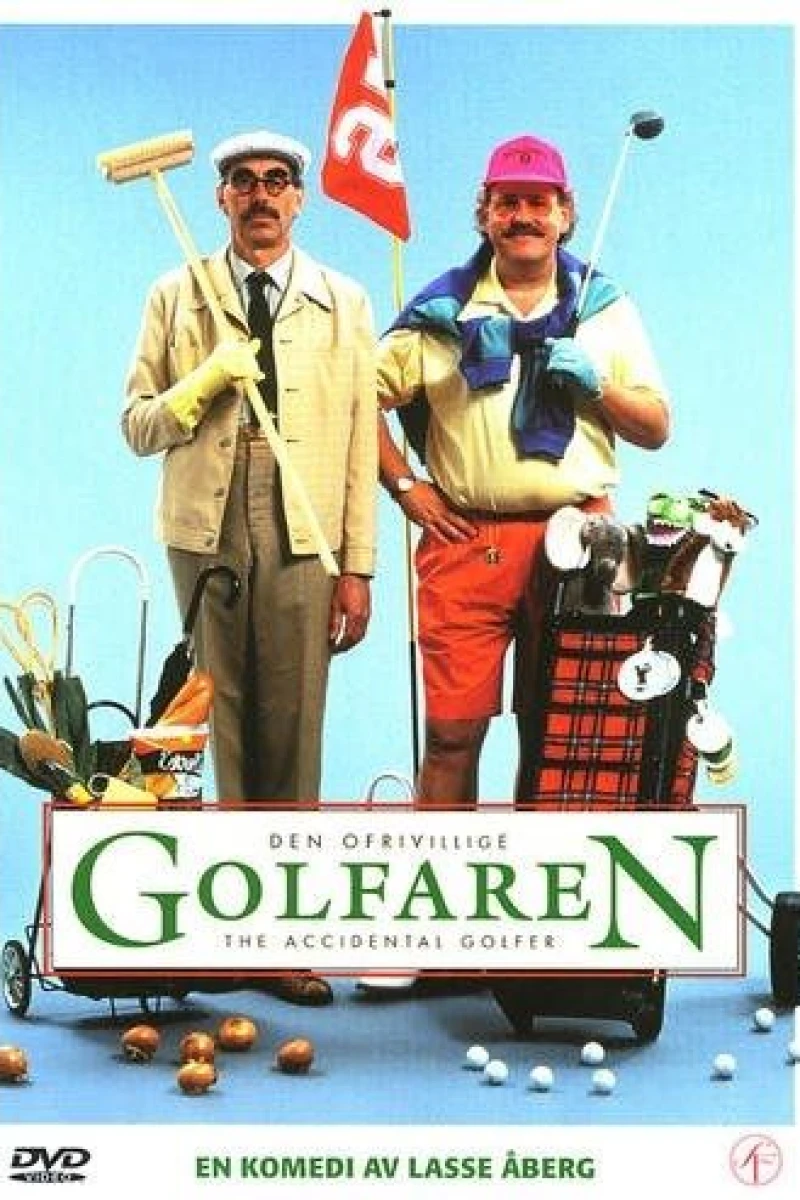 Den ofrivillige golfaren Plakat