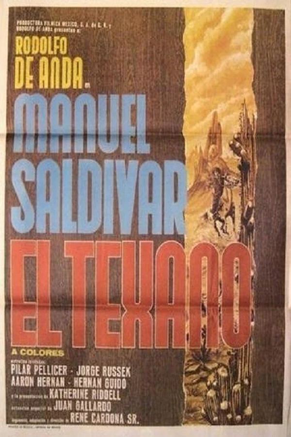 Manuel Saldivar, el texano Plakat