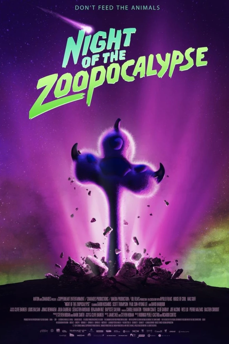 Night of the Zoopocalypse Plakat