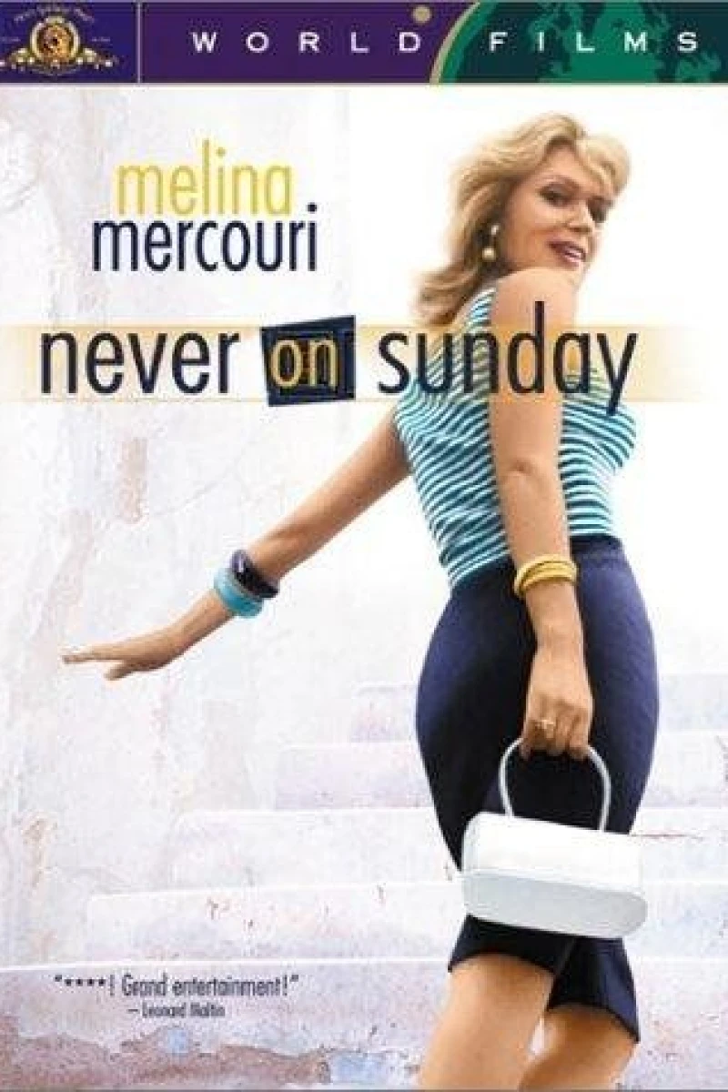 Never on Sunday Plakat