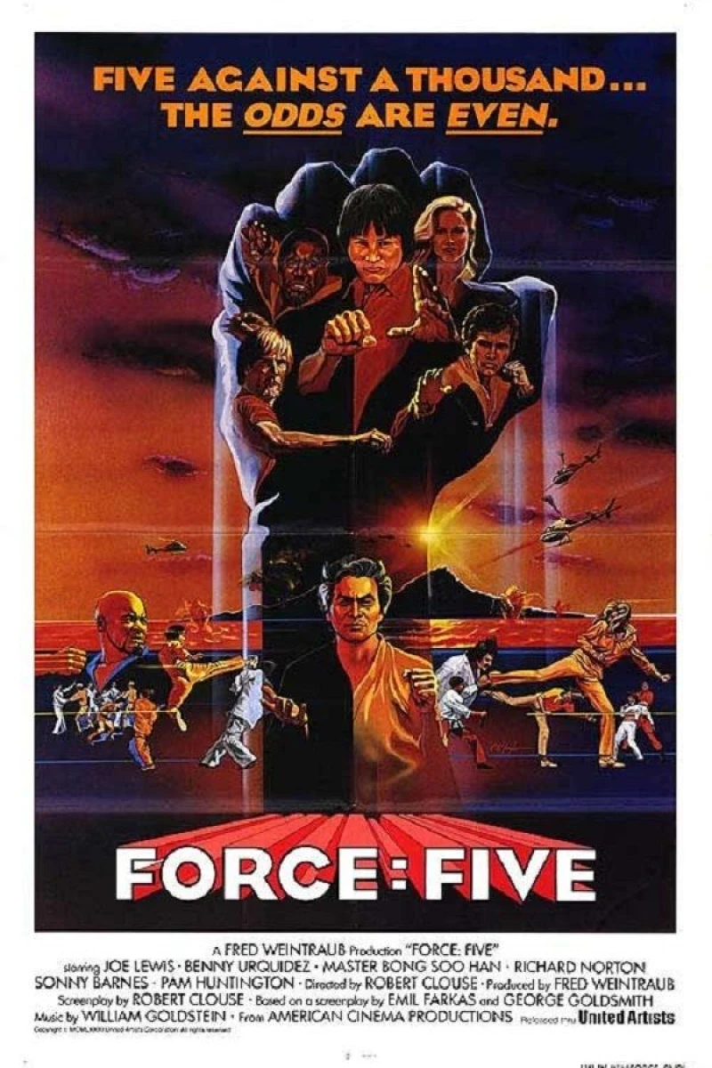 Force: Five Plakat