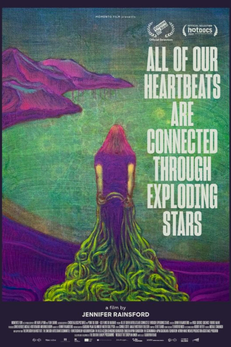 All of our Heartbeats are Connected through Exploding Stars Plakat