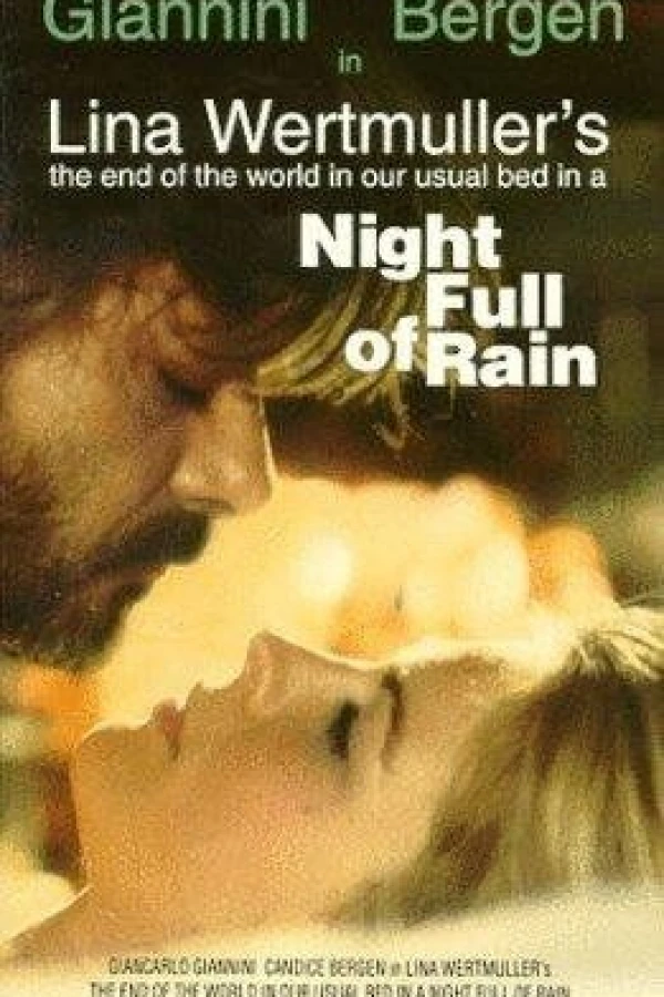 A Night Full of Rain Plakat