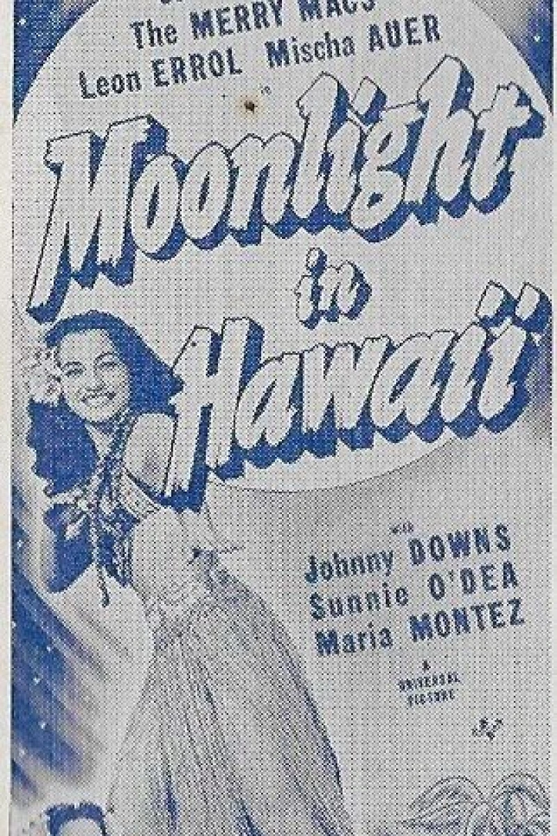 Moonlight in Hawaii Plakat