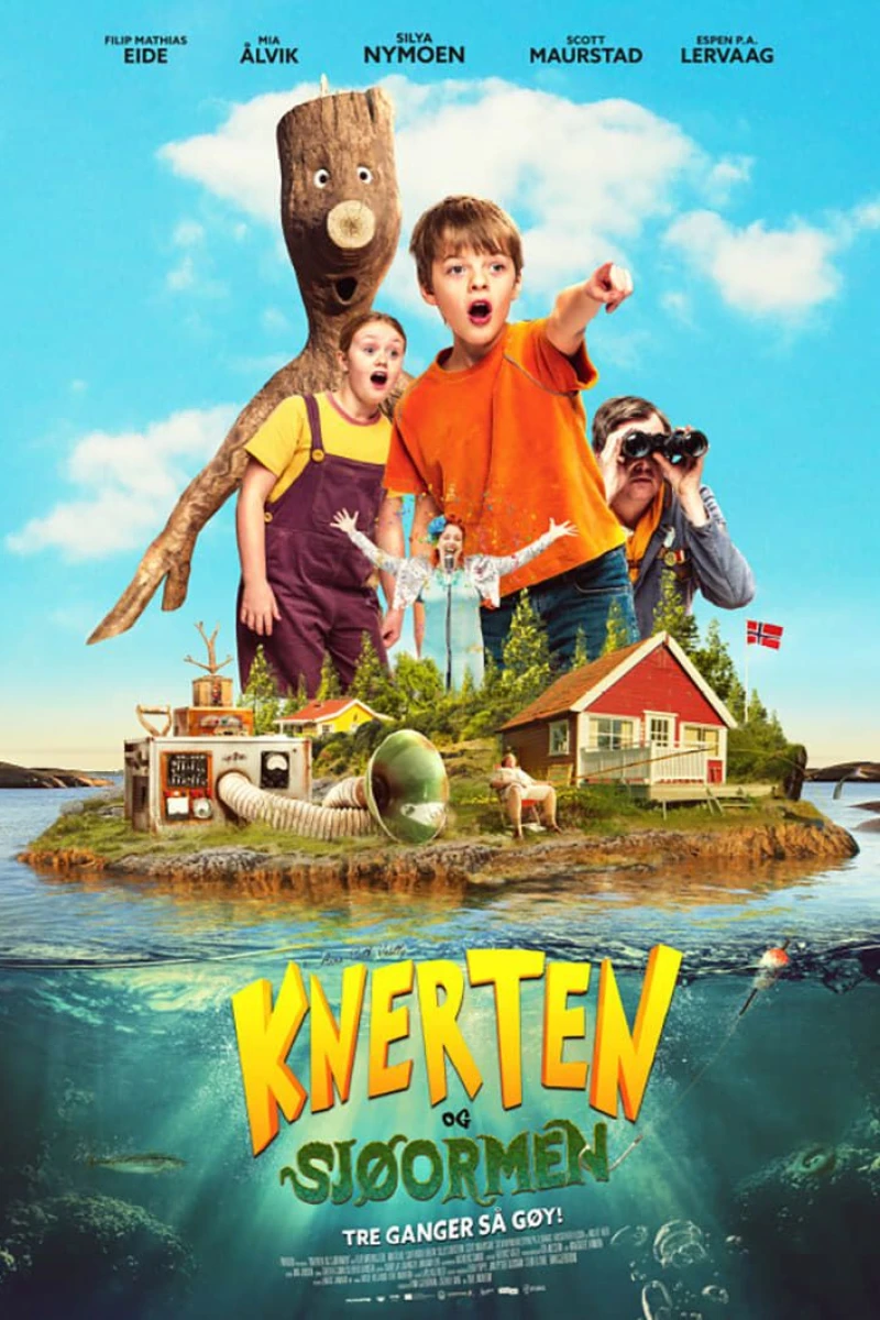 Knorten og søslangen Plakat