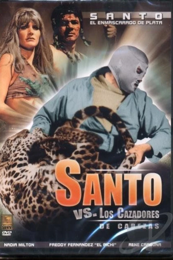 Santo contra los cazadores de cabezas Plakat