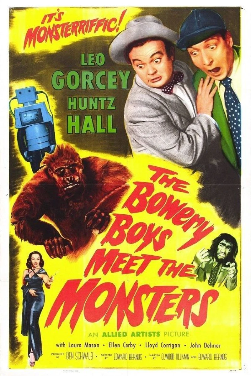 The Bowery Boys Meet the Monsters Plakat