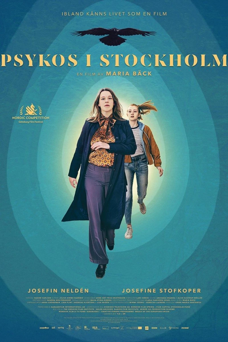Psykos i Stockholm Plakat