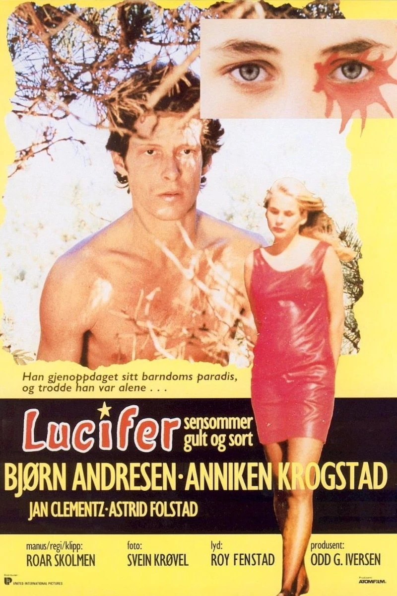 Lucifer Sensommer - gult og sort Plakat