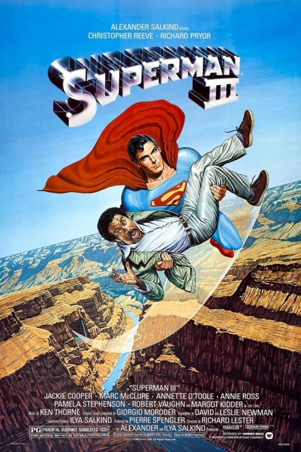 Superman III Plakat