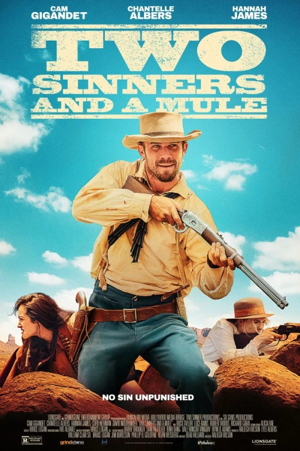 Two Sinners and a Mule Plakat