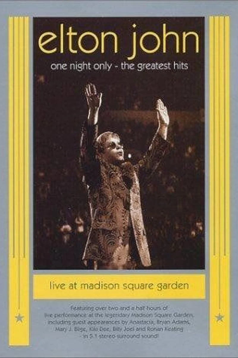 Elton John: One Night Only - Greatest Hits Live Plakat