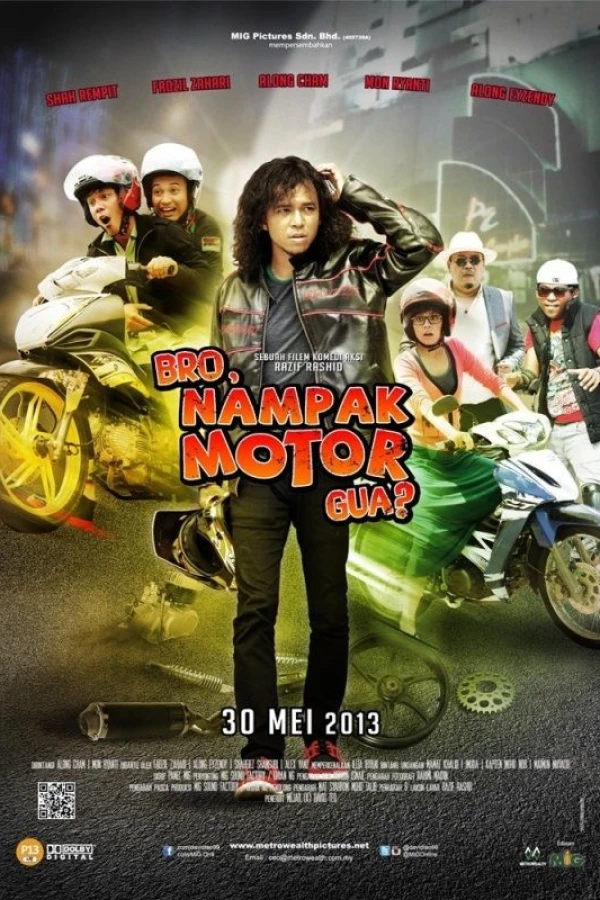 Bro, Nampak Motor Gua? Plakat