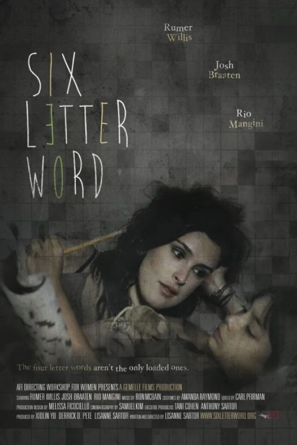 Six Letter Word Plakat