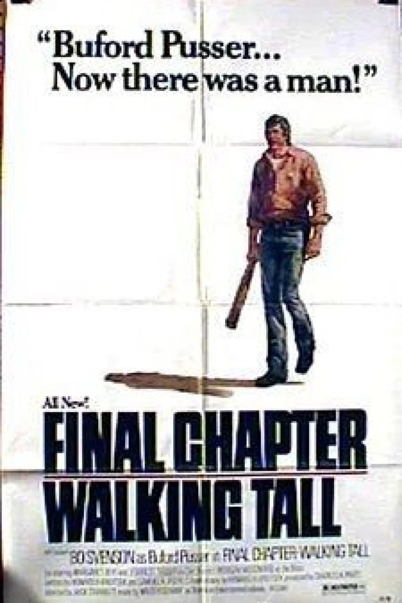 Final Chapter: Walking Tall Plakat