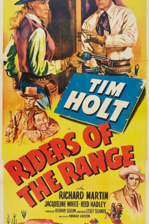 Riders of the Range Plakat